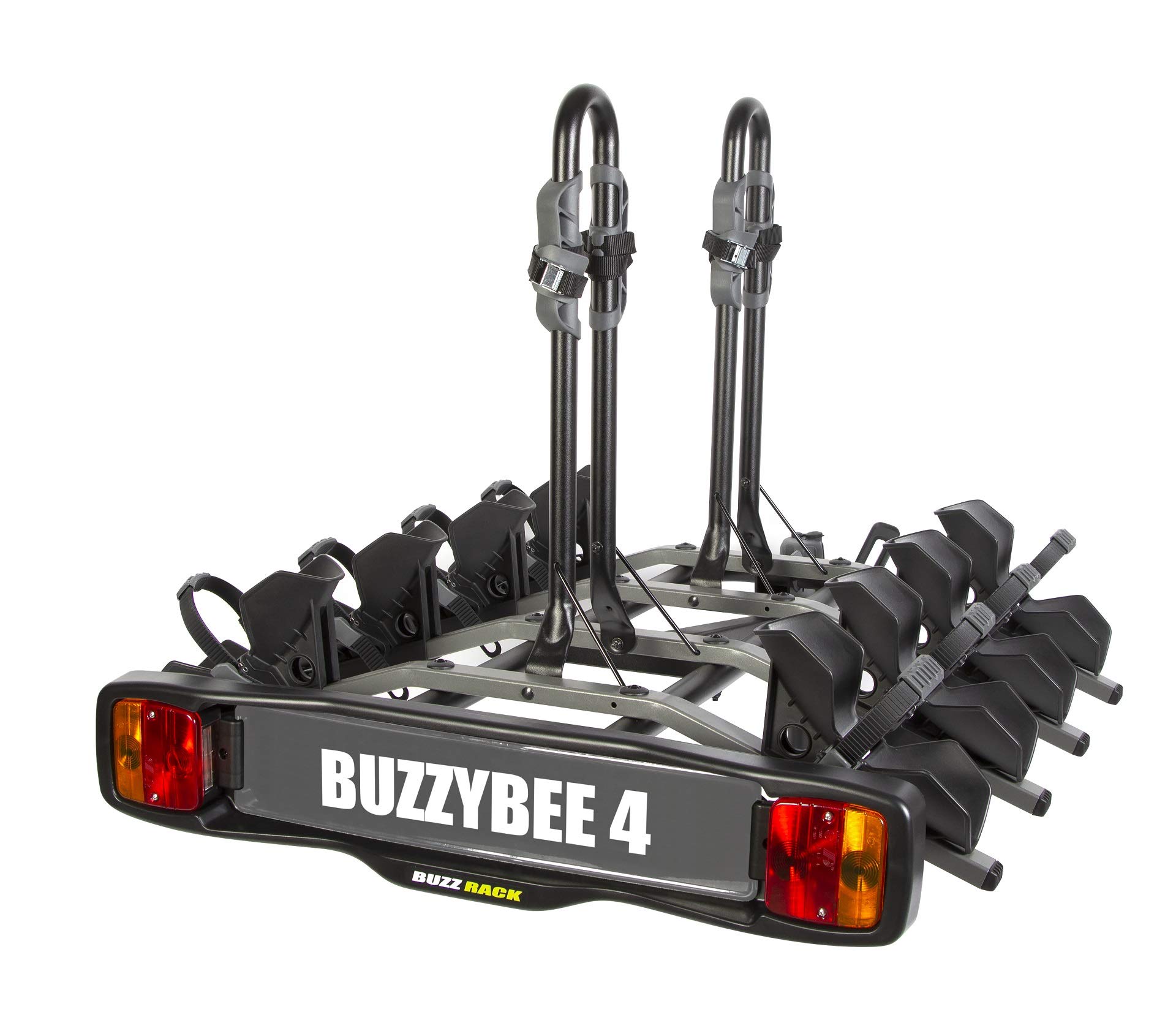 Buzz Rack Rack - New Buzzy Bee 4 Porte-​vélo sur attelage Plateforme 4 vélos