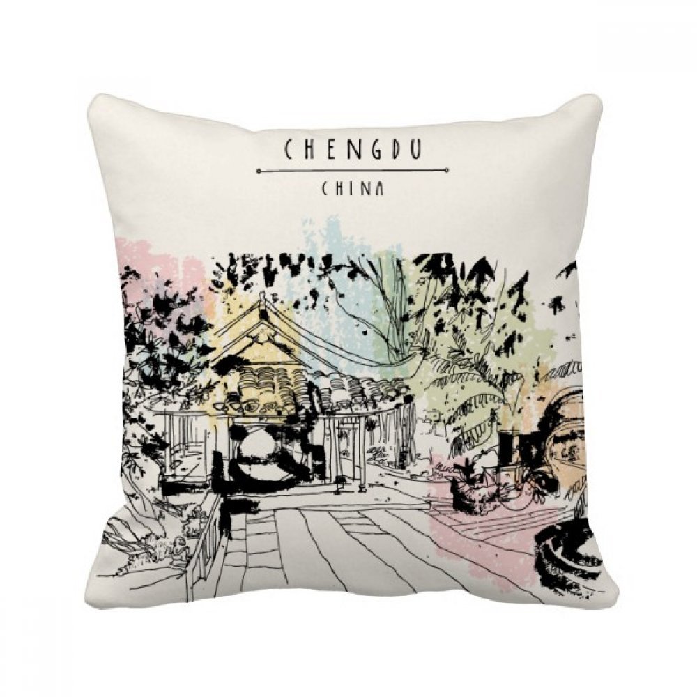Coussin de Chine carrée 40x40 cm pour décorer votre canapé de salon