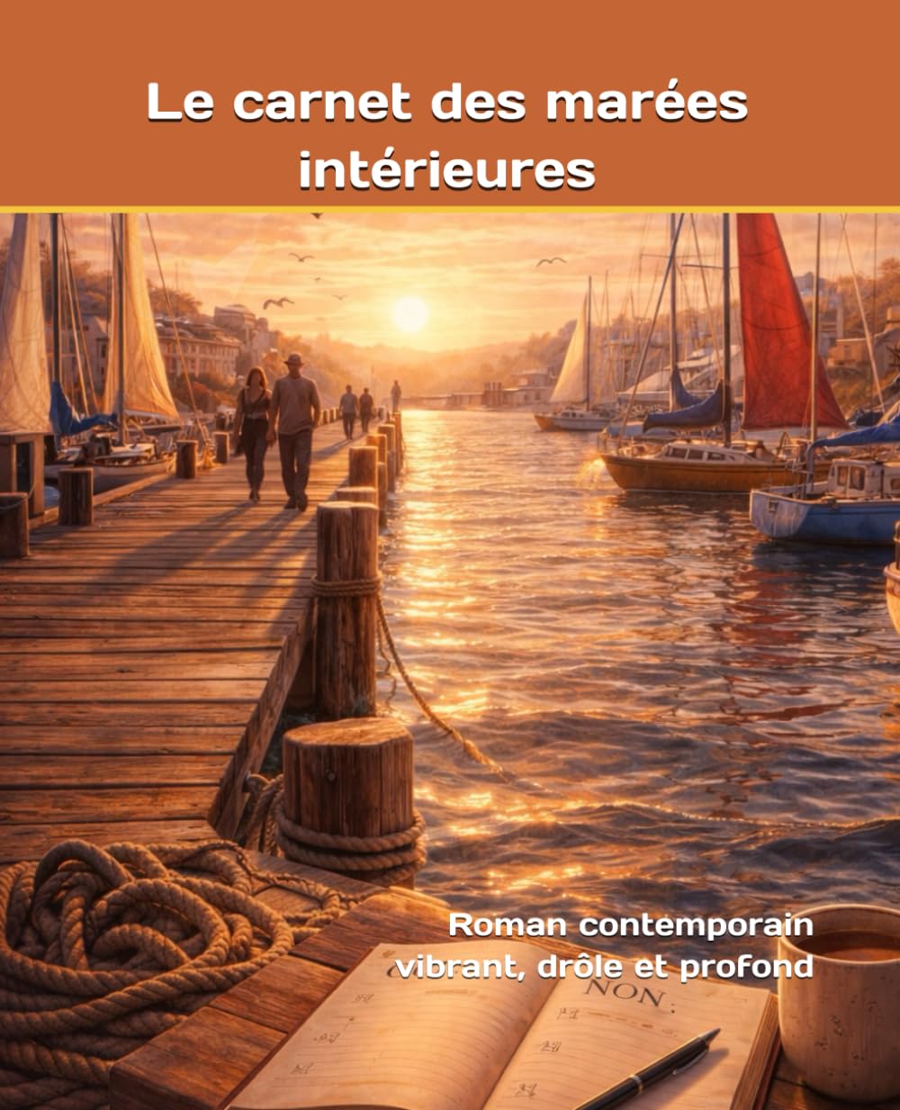 Le carnet des marées intérieures: Roman contemporain vibrant, drôle et profond