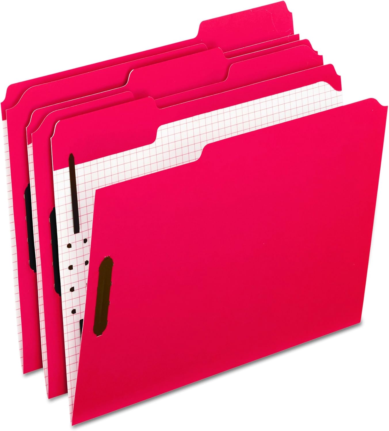 Pendaflex Fastener Folders, Red (PFX21319) Colored File