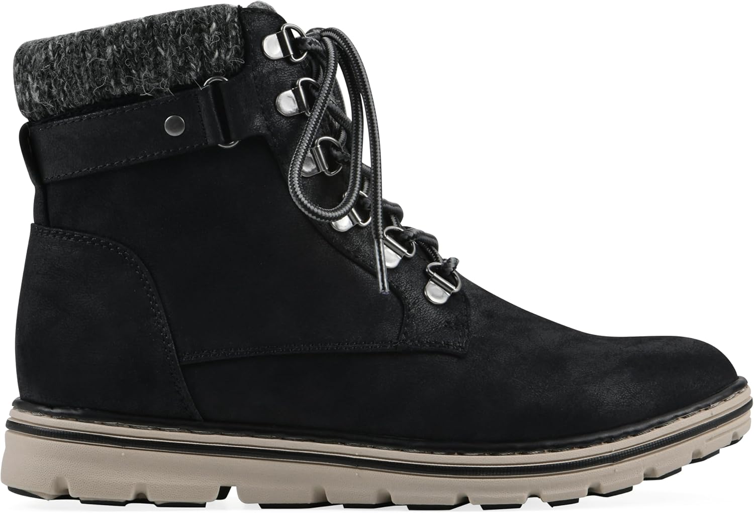 Cliffs by White Mountain Women's Kimora Cushioned Lace-Up City Hiker Ankle Bootie - Image 3