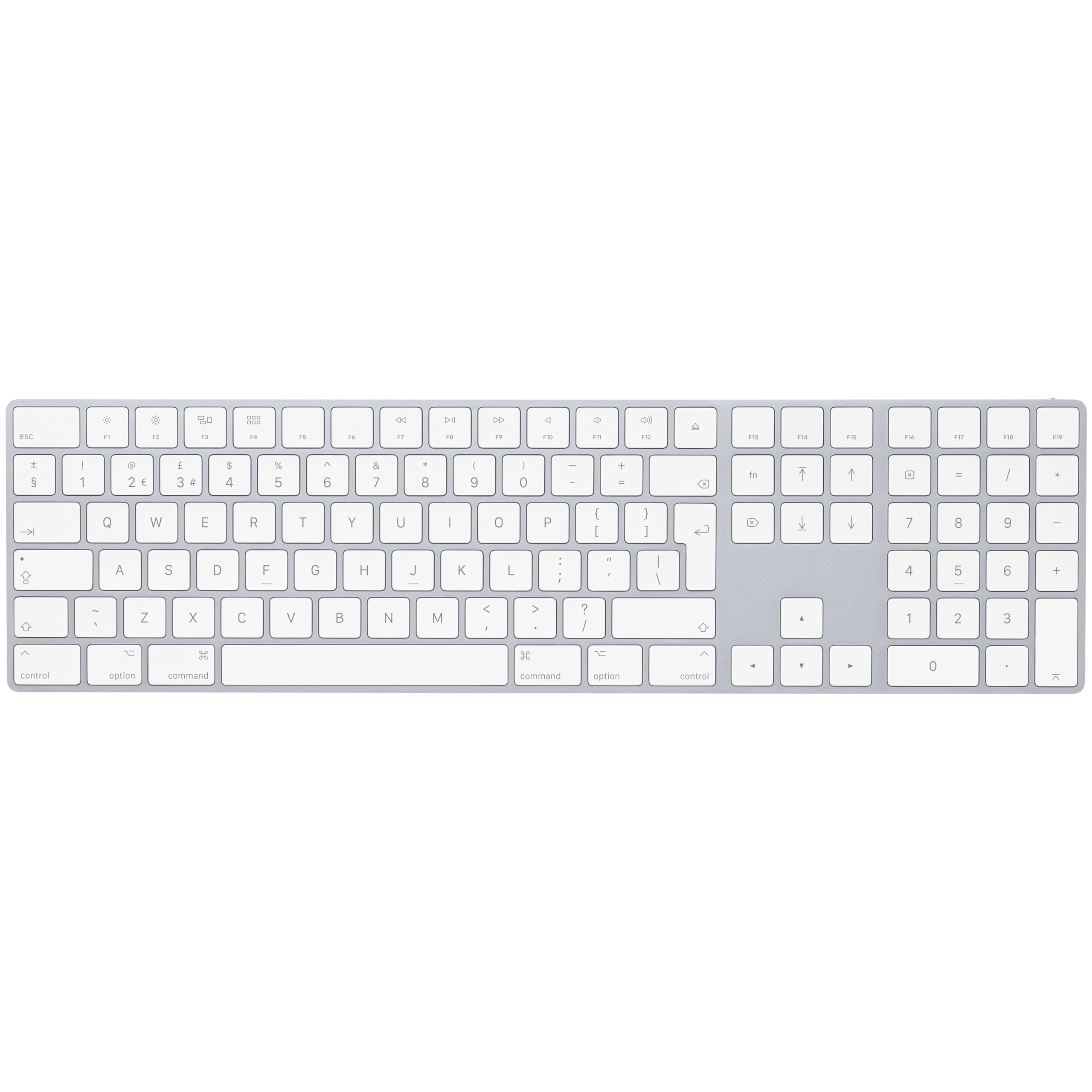 Apple White Magic Keyboard With Numeric Keypad