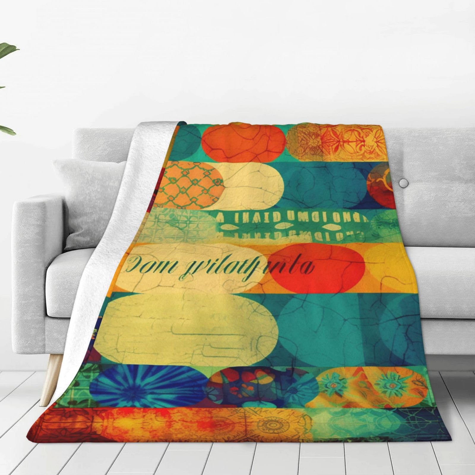 Couverture en micro polaire ultra douce et chaude pour l'hiver