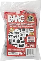 Vista 6 de BMC Classic Marx Mid-Century - Muebles modernos de plástico de 32 piezas