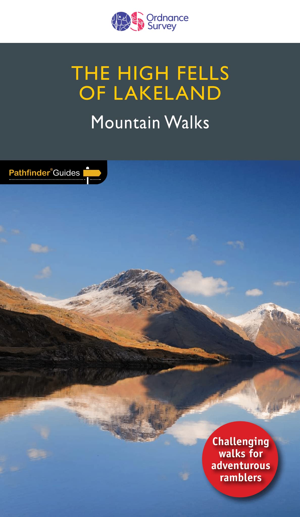High Fells of Lakeland Pathfinder Walking Guide  Ordnance Survey PAPERBACK