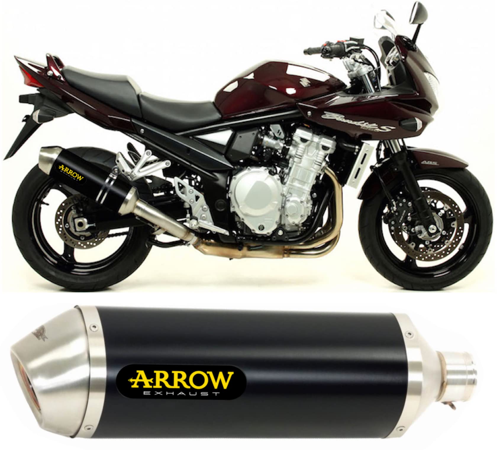 Escape Arrow 71822AON para Suzuki GSF 1250 Bandit S 2013-2016 3