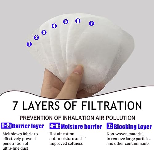 Miniatura 3 de 30 filtros respiradores 5N11 de algodón, filtro de partículas de repuesto para 6200, 6502, 7502, 6800 y serie FF402, filtro respirador contra polvo,