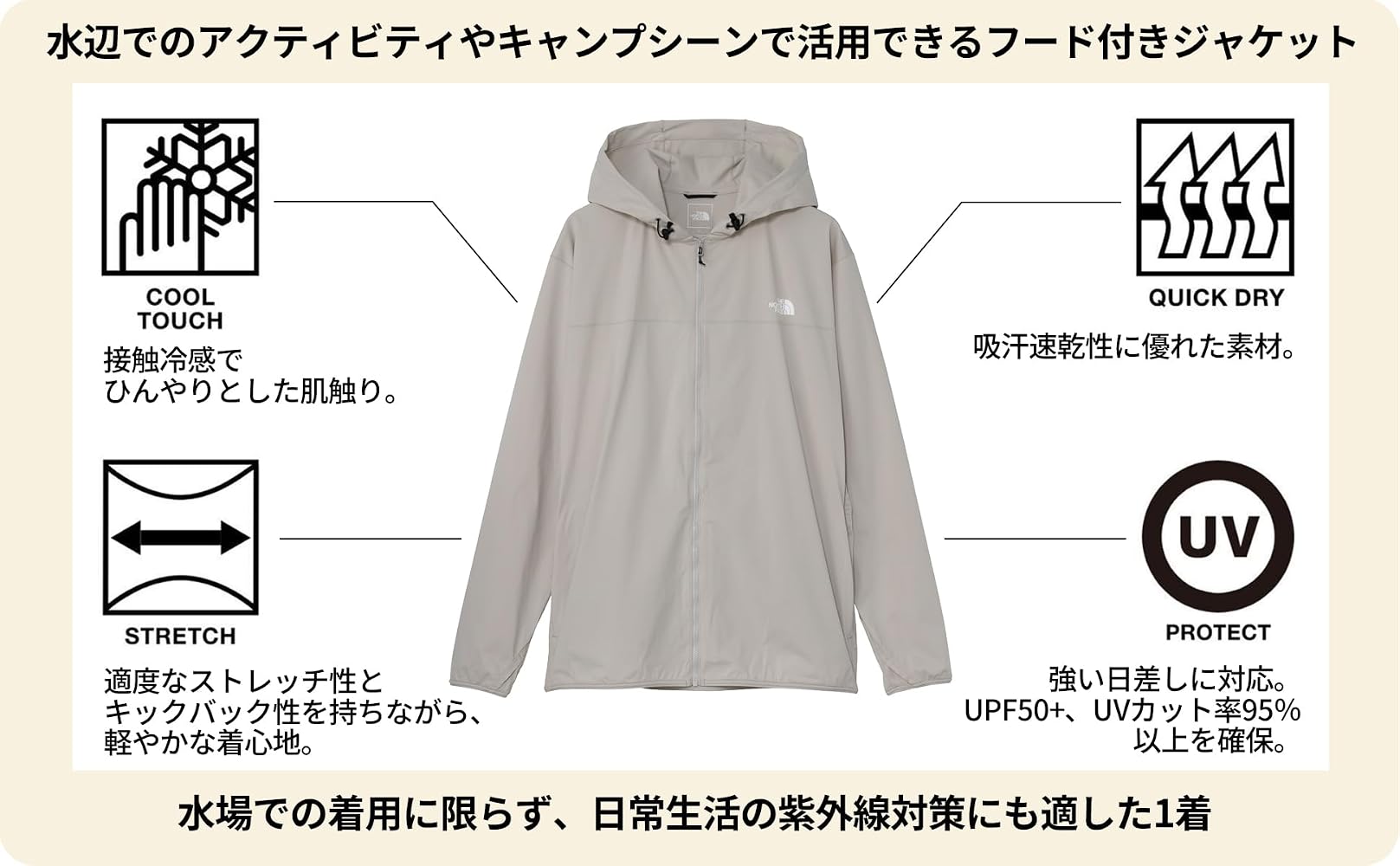 Amazon.co.jp: THE NORTH FACE(ザノースフェイス) パーカー Sunshade