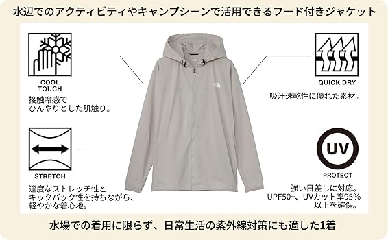 Amazon.co.jp: THE NORTH FACE(ザノースフェイス) パーカー Sunshade