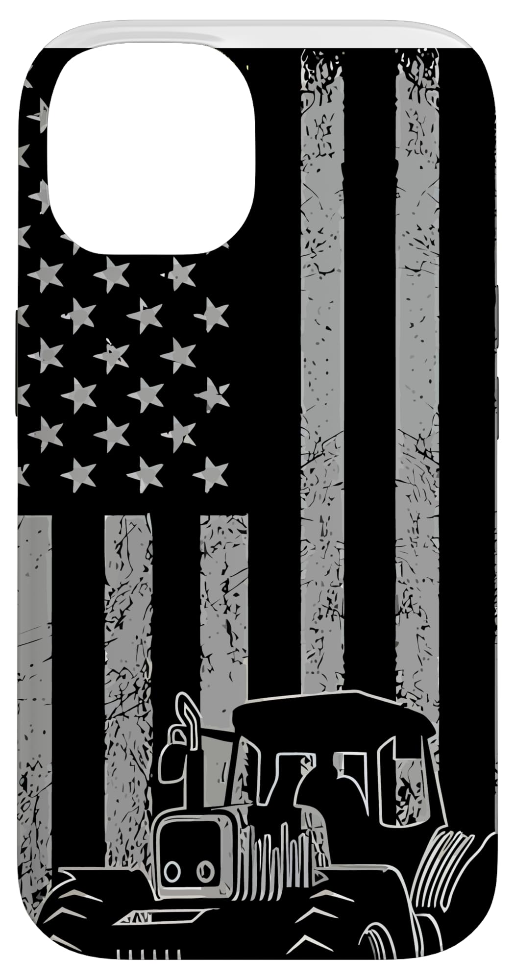 Tractor American Vintage Farm Farming Flag Patriotic Farmer Case for iPhone 14