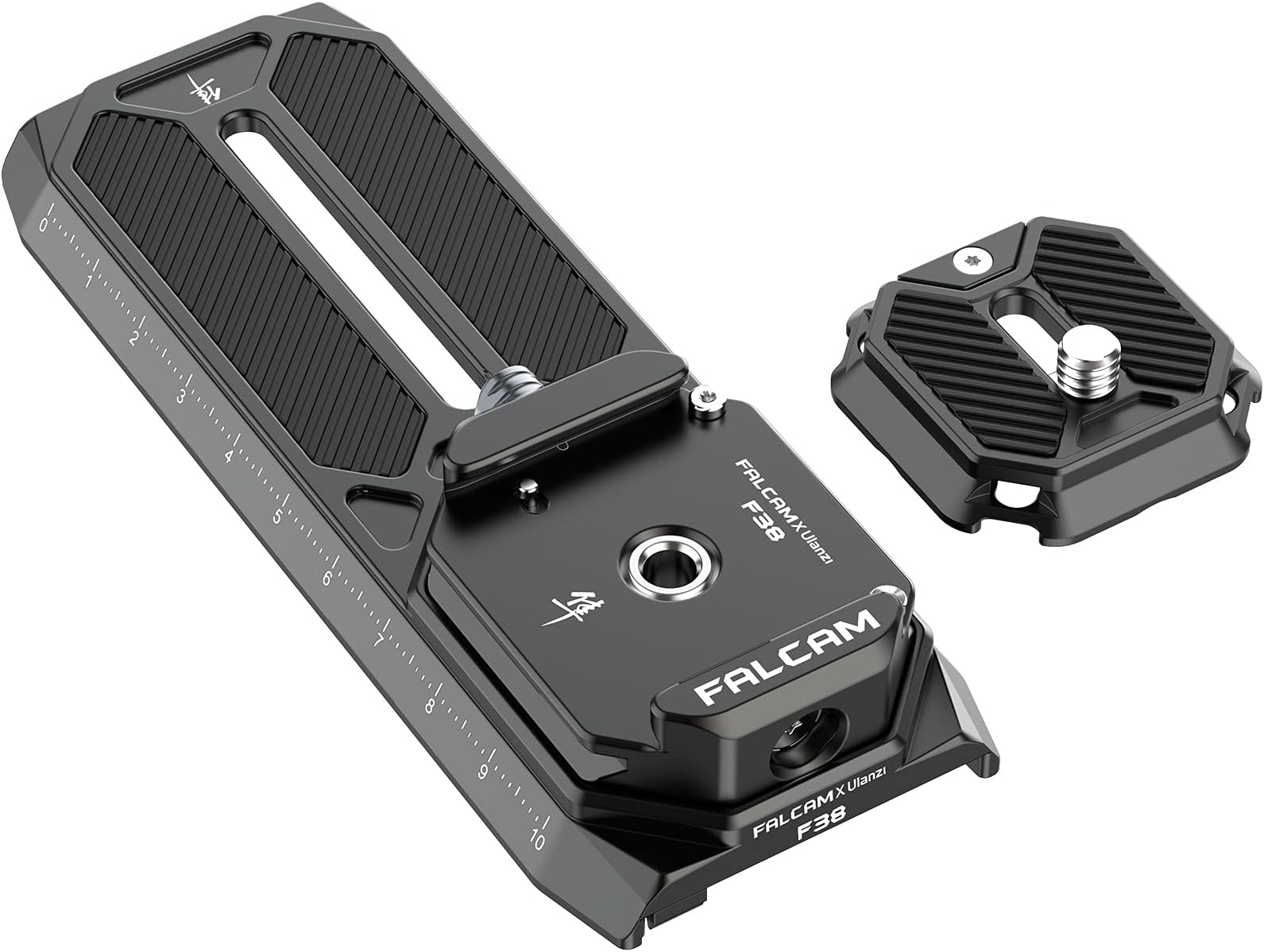 ULANZI FALCAM F38 Camera Quick Release System with 38mm Anti-Deflection QR Plate for DJI Ronin-S, DJI RS2, DJI RSC2, Support The Standard Lens Support Frame 2408