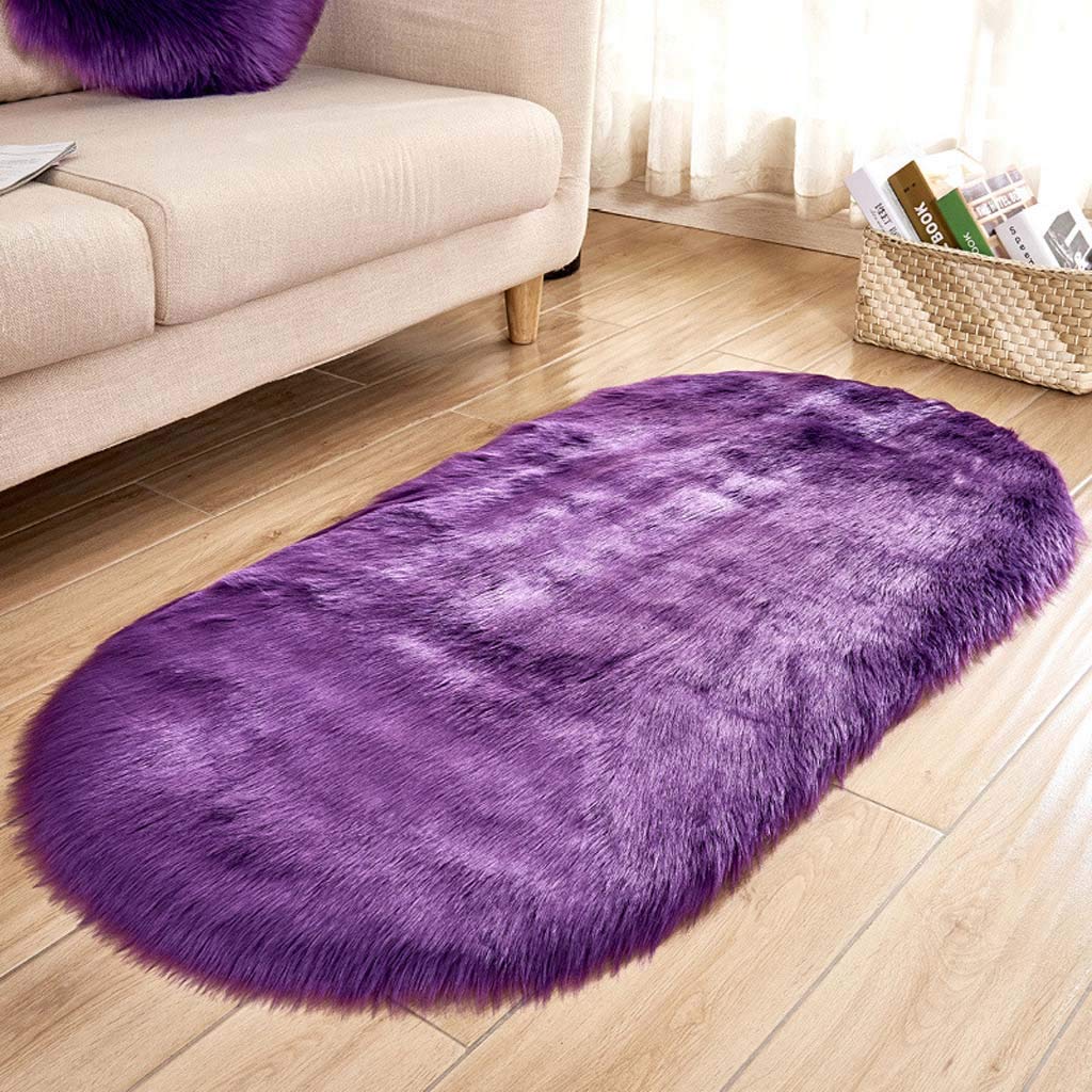 Tapis de porte et tapis de bain ovale 50x80cm pour sol de maison