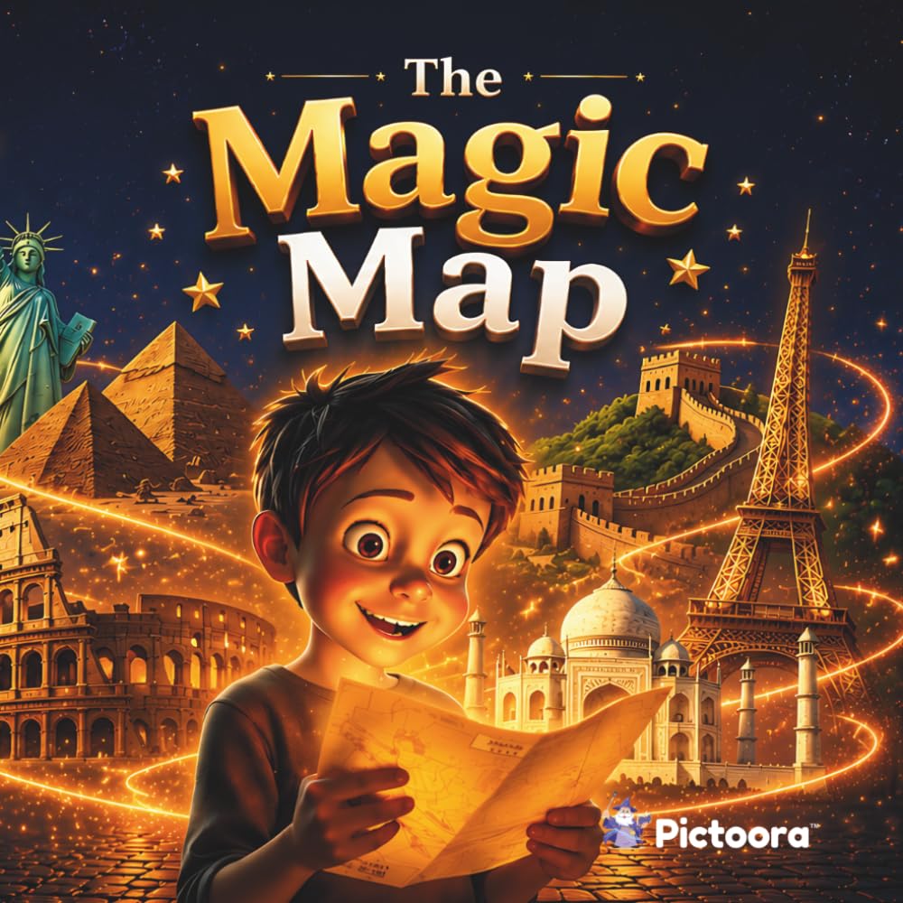The Magic Map: A Magical Around The World Adventure for Kids