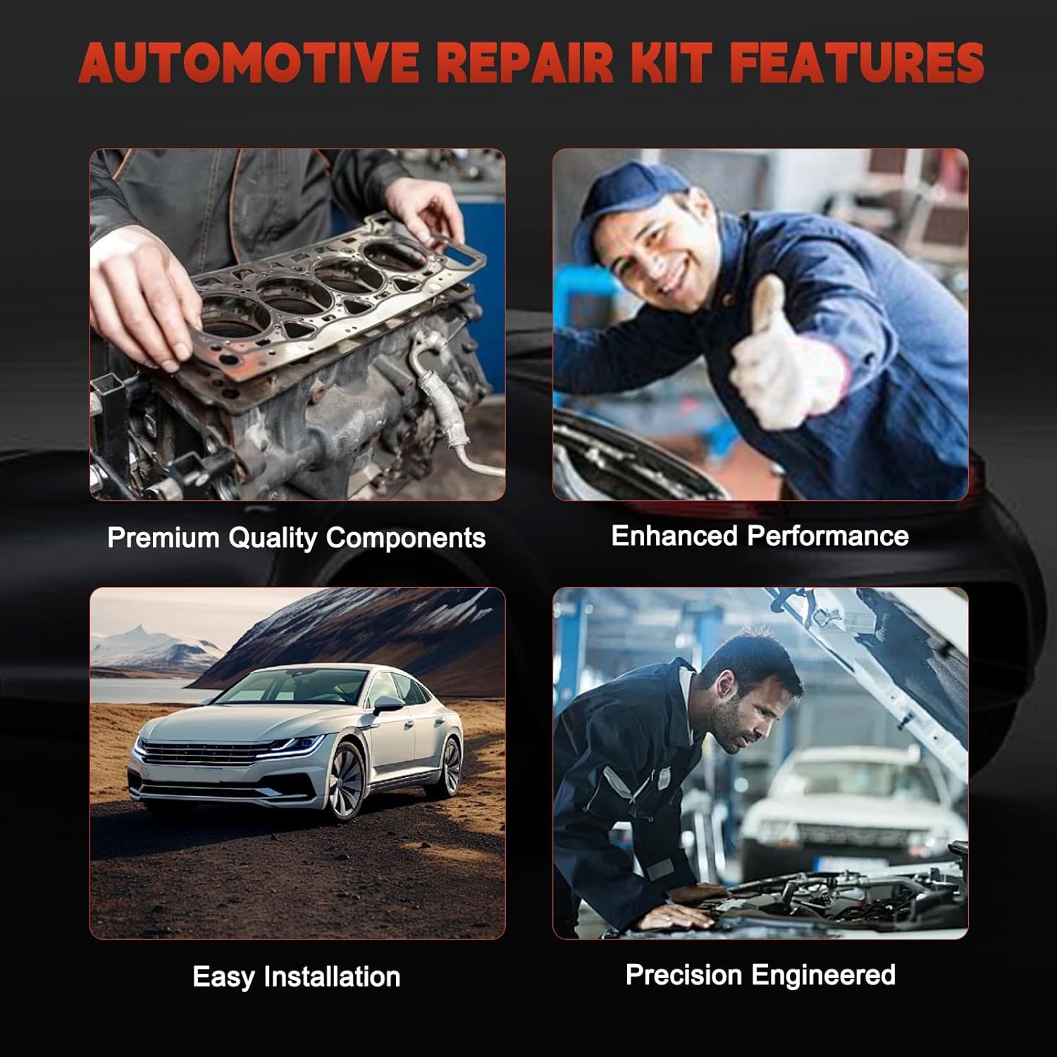 MZHA MZJA BZHA RE4 Auto Transmission Master Rebuild Kit Fit for Honda CR-V L4 2.4L 2007-2010 T13400M (T13402M+T134080M+T134081M)