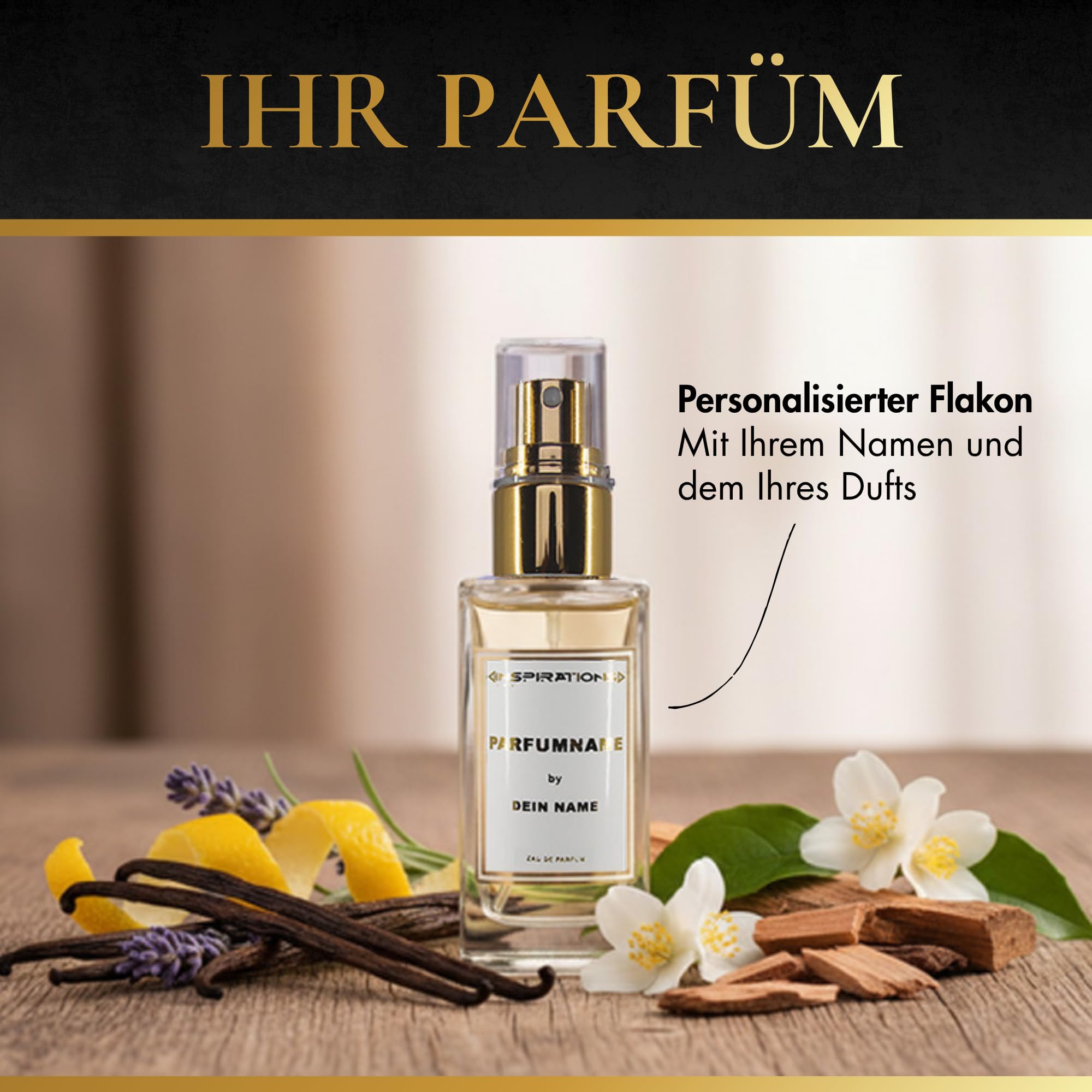 Scentlab Inspirations DIY Parfumbox – Parfüm selber machen Set (Damen und Herren) – 66 Duftessenzen – Geschenkset
