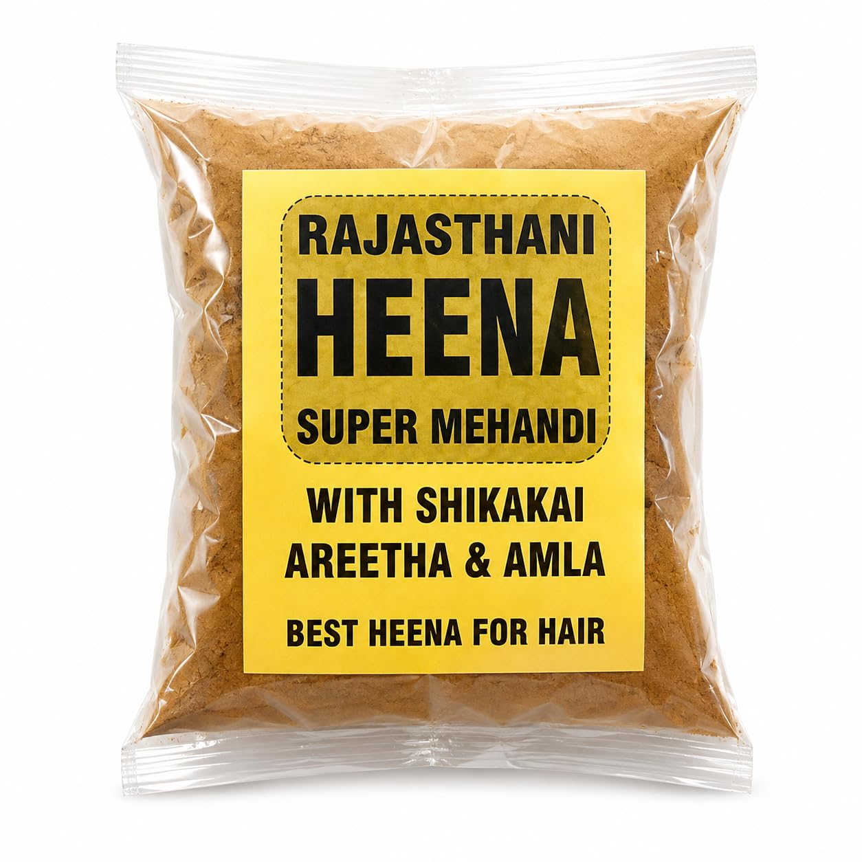 Rajasthani Herbal Mehandi Hair Powder with Amla Aritha Shikakai | Natural Henna for Hair Colouring & Traditional Hand Mehndi | Conditioning Hair Care Powder for Regular Beauty Routine | 500gm - Pack of 1-image-22