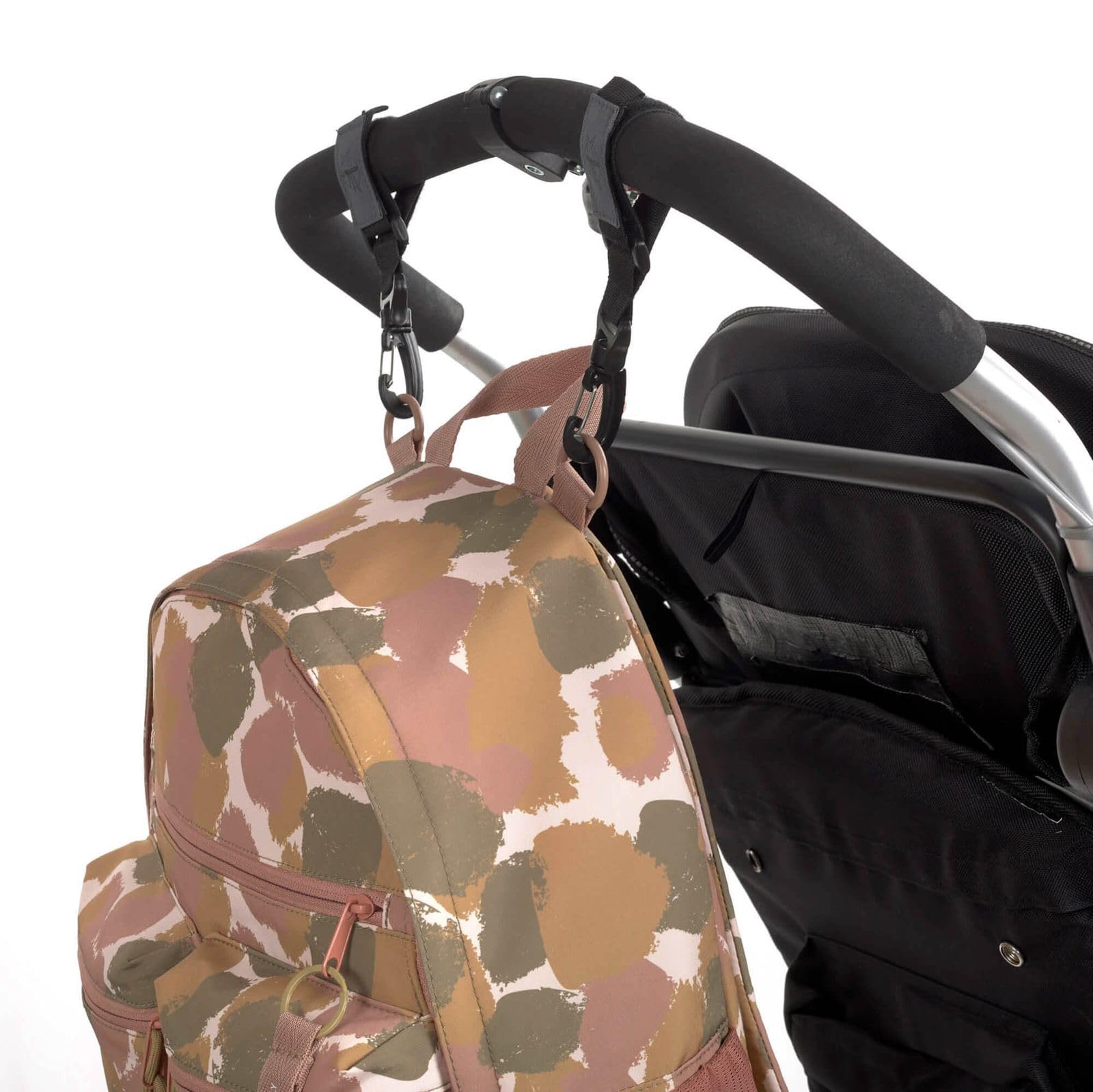 Luźny plecak z podkładką do przewijania, mocowanie wózka dziecięcego/Casual Urban Backpack