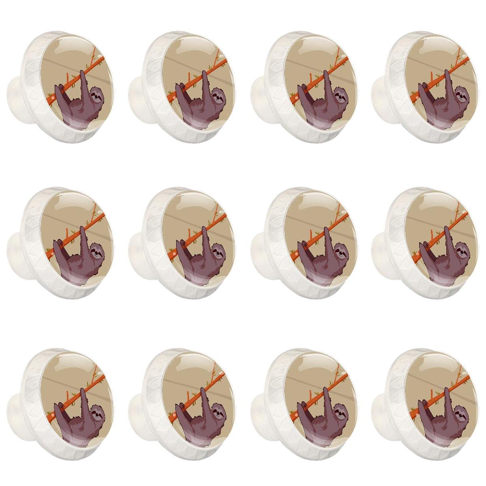 Armoires de cuisine boutons ronds paresseux pour tiroirs commode placard