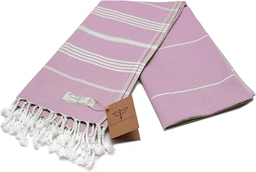 Miniatura 7 de SMYRNA TURKISH COTTON - Serie Clásica de Toallas de Mano Turcas, Juego de 2, 18x30 pulgadas, Toallas de Mano Turcas Decorativas para Baño, Cocina,