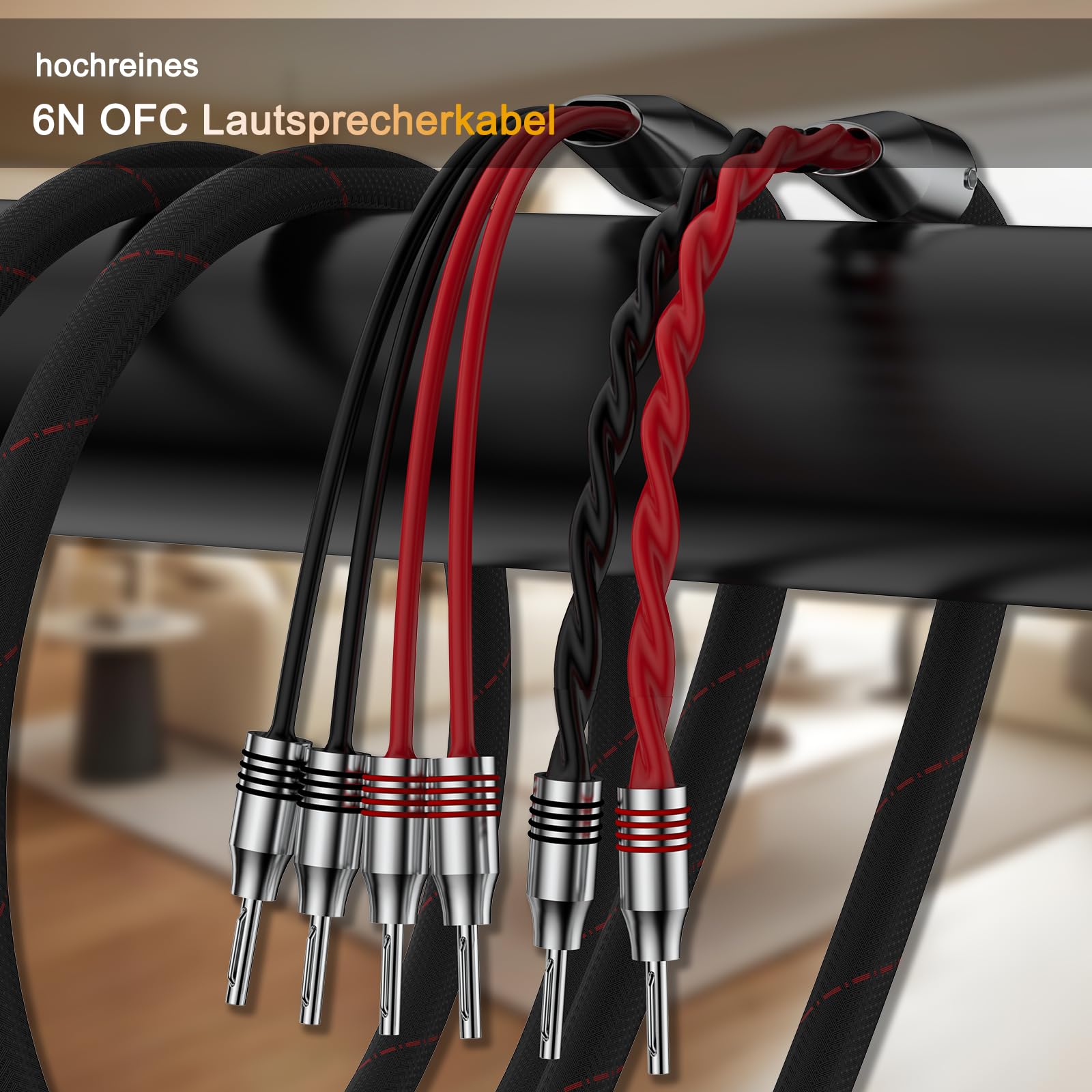 SVS Soundpath Ultra Speaker Kabel, Banana-Banana - JVB Digital