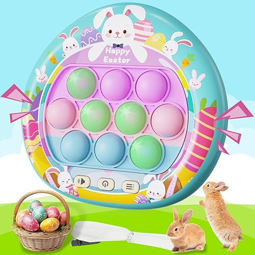 RaboSky Juguete para ansiedad con forma de conejo de Pascua  Ideal como relleno de cesta de Pascua para niños de 8 a 12 años, juego de mano de