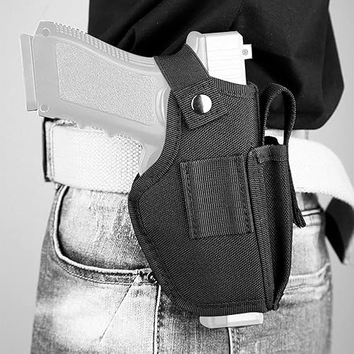 Miniatura 4 de Funda de pistola para pistola oculta para hombres y mujeres, con bolsa para revista, apta para mano izquierda y derecha