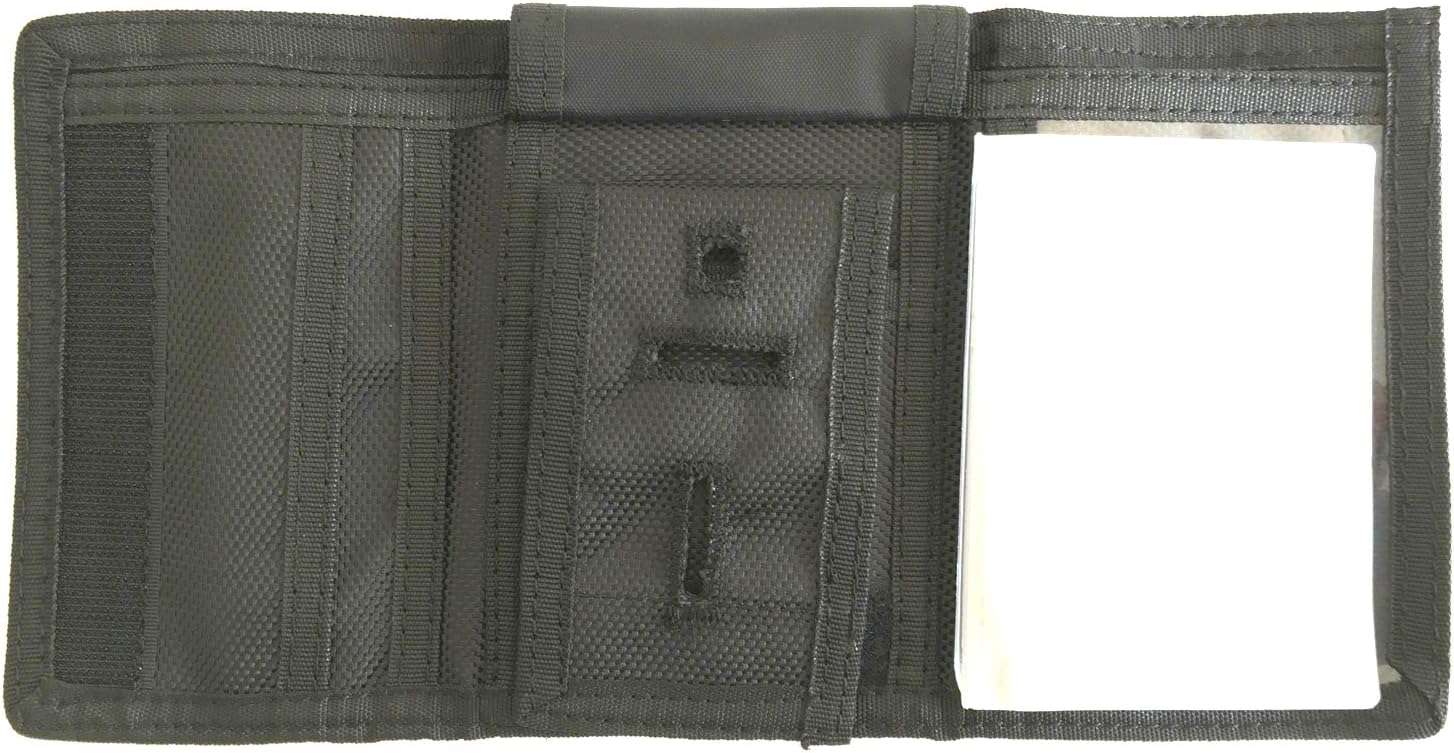 Tri-Fold Ballistic Badge Holder, Wallet w/ID Window & Credit Card slots by Hero's Pride
