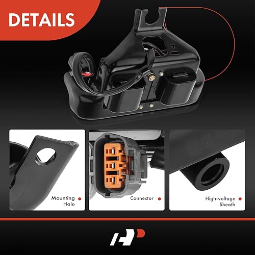 Miniatura 5 de A-Premium Paquetes de bobinas de encendido del motor compatibles con Mazda Miata 1990 1992 1993 L4 1.6L