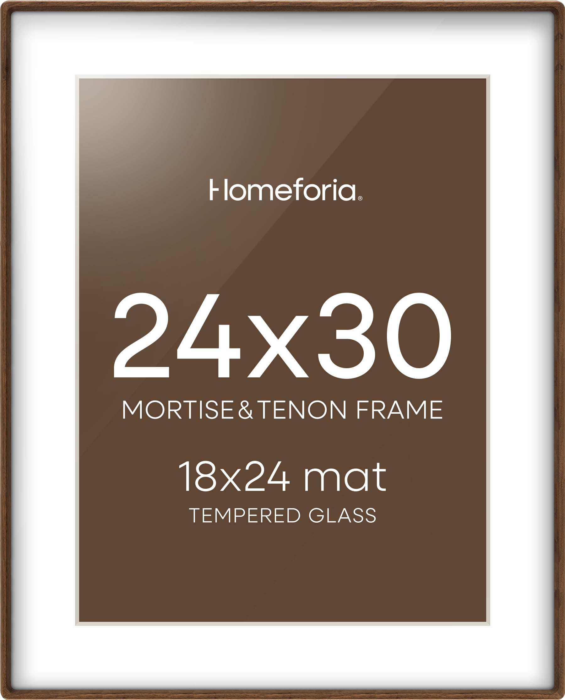 Homeforia Walnut Frame