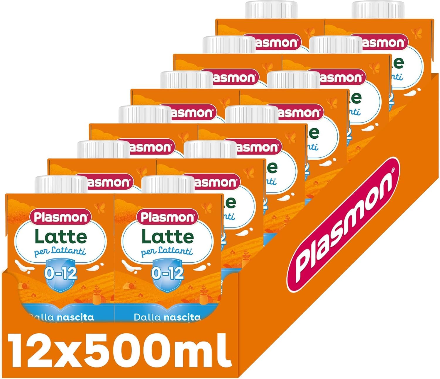 Plasmon Nutrimune Liquido 0-12 mesi 500ml (12 confezioni)