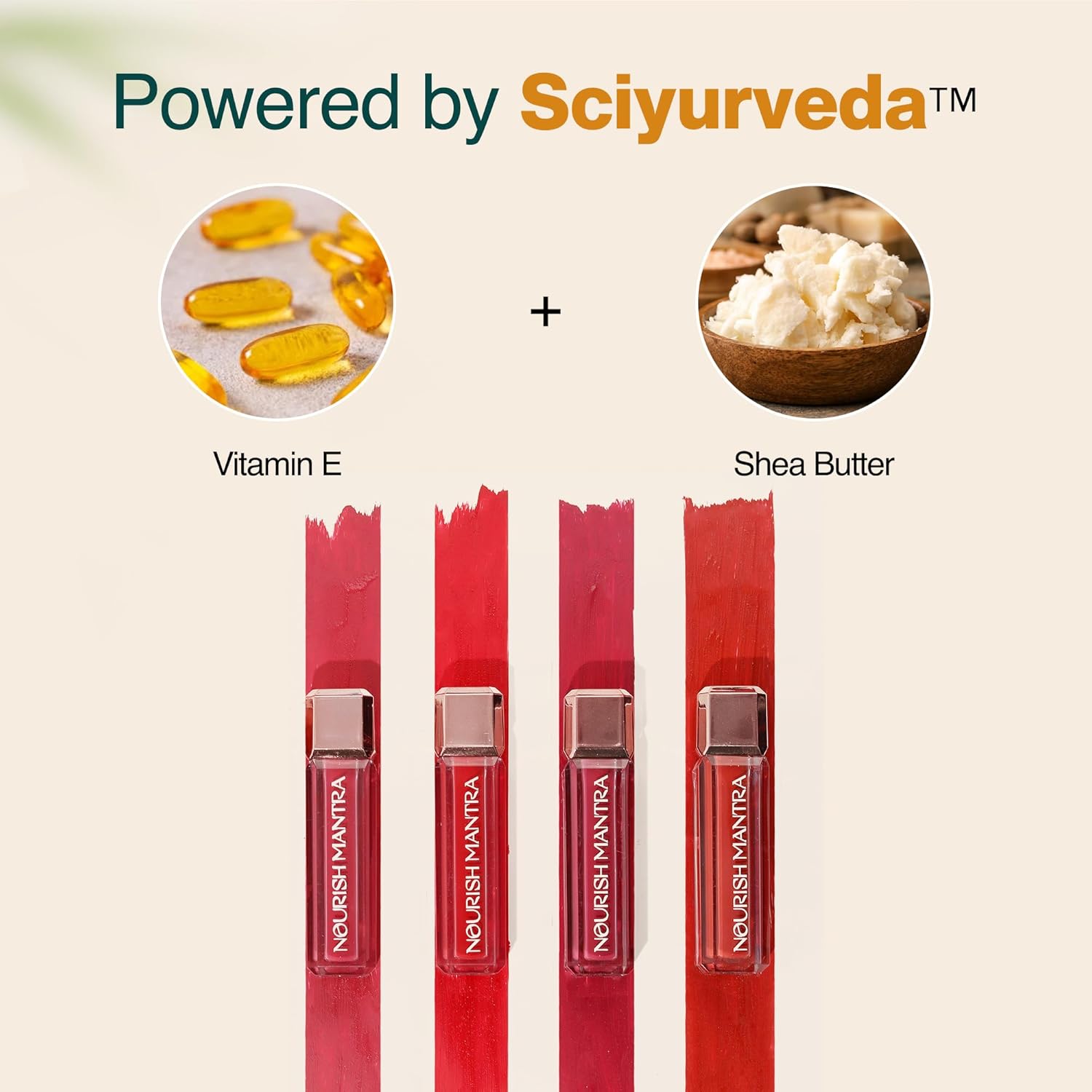 Nourish Mantra’s Khilkhilata Coral Lipstick (3.5ml)/ Matte Liquid Lipstick with SPF/Water Proof/Smudge Proof/Transfer Proof/Long Lasting/Suits All Skin Tones