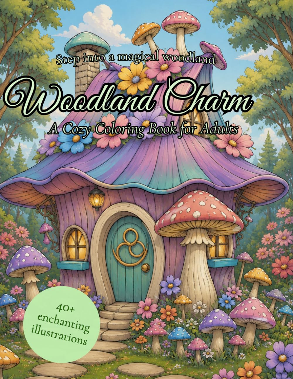 Woodland Charm: Whimsical Forest Homes, Mushrooms & Cozy Fantasy Scenes