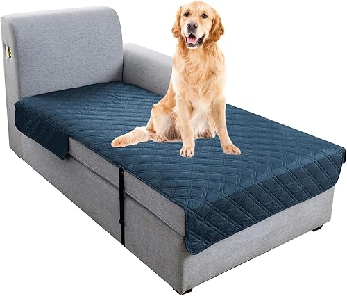 Miniatura 46 de Genina Funda de Sofá Impermeable, Lavable Antideslizante de 78 Pulgadas Fundas de Sofá con 3 Cojines, Fundas de Sofá Seccional para Mascotas