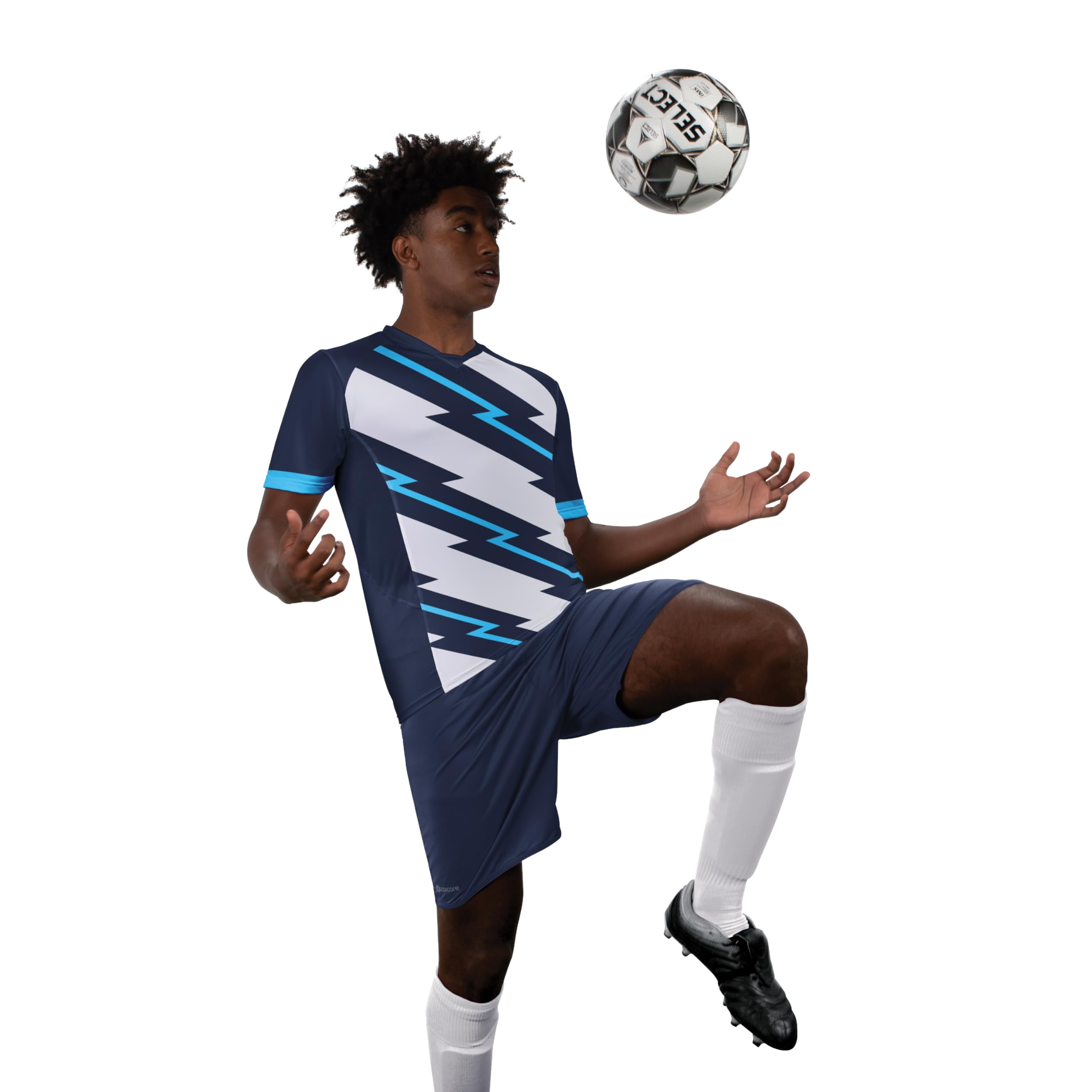Augusta Sportswear High Five Impact+ Chill Soccer Socks Calcetines Unisex Adulto