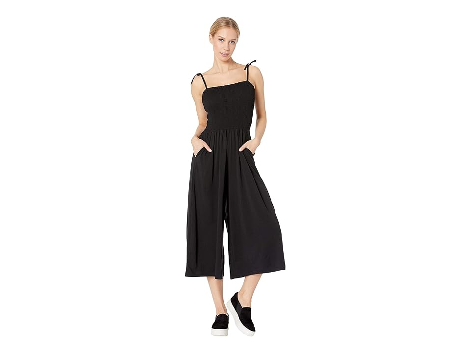 

Jack by BB Dakota One-Piece Wonder Knit Jersey Jumpsuit (Black) Women's Jumpsuit & Rompers One Piece