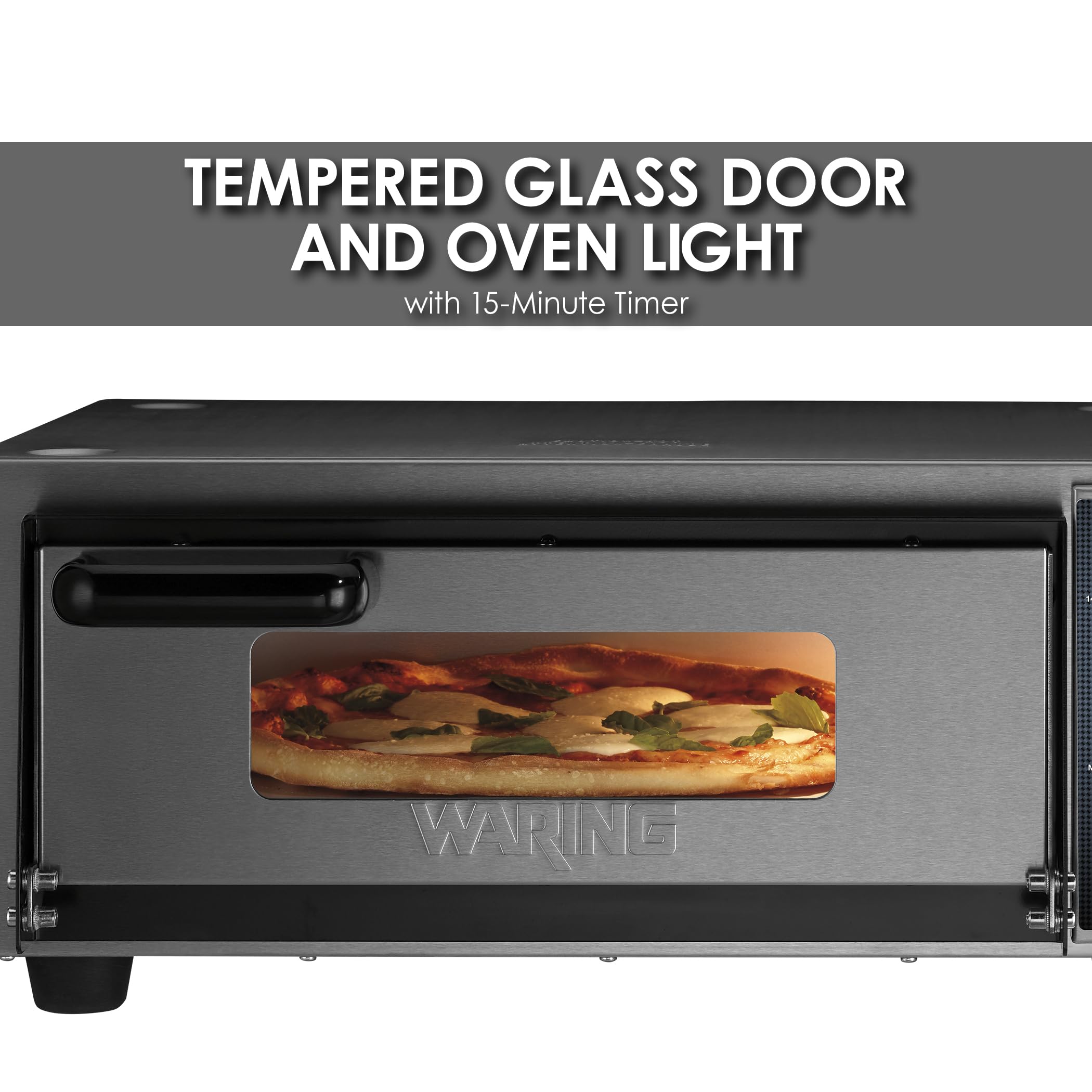 Horno de pizza comercial de una sola cubierta de servicio medio 7