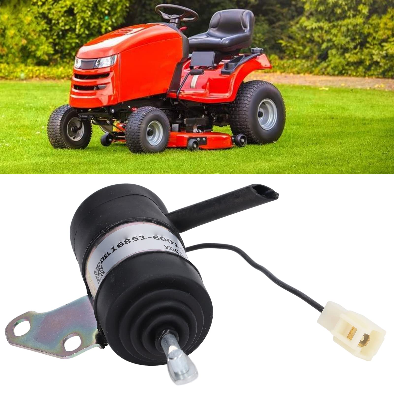 Solenoide di Arresto del Carburante 16851‑60014 Solenoide di Arresto del Carburante di Ricambio per BX2230D RTV900R RTV900T B7410D BX1500D BX1800D