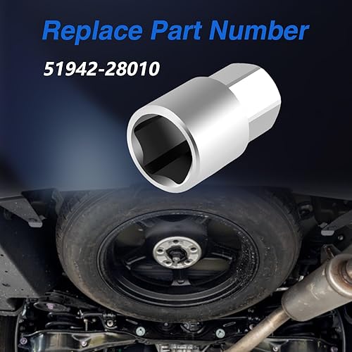 Miniatura 7 de Herramienta de enchufe CNC de mango de rueda de repuesto de acero inoxidable (use trinquete de transmisión cuadrada de 12 pulgada) compatible con