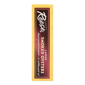 Reese, Oyster Collosus Smoked, 3.7 Ounce