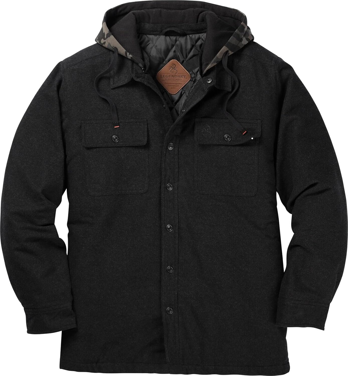 Legendary Whitetails mens Concealed Carry Maplewood Hooded Shirt Jacket - Image 4