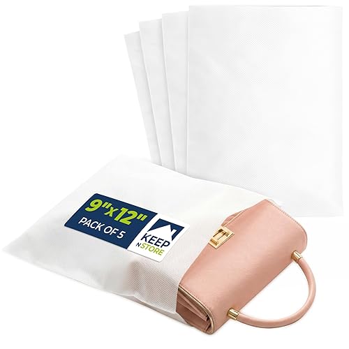 Pack of 5 Anti-Scratch Pouches, 9" x 12" Protective Dust