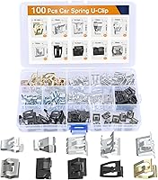 Vista 18 de GOOACC 70 piezas de protección contra salpicaduras para el motor, tornillos de protección del cuerpo del parachoques del guardabarros, retenedores