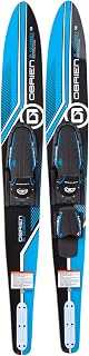 O'Brien Celebrity 64" Combo Water Skis - Ideal for Lighter Skiers, Women & Teens | Maneuverable, Durable Family Skis