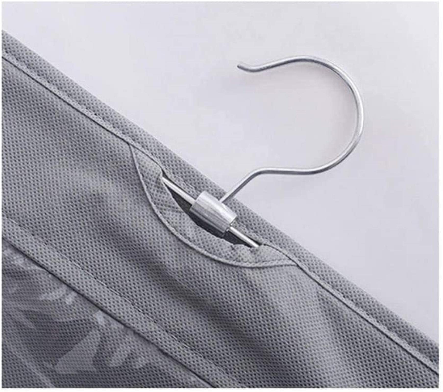 Organizador de Bolsos para Colgar, Montaje en Pared, Armario, Ahorro de Espacio, Almacenamiento, Ganchos para Colgar, duraderos, para el hogar, Dormitorio, Oficina, Negro
