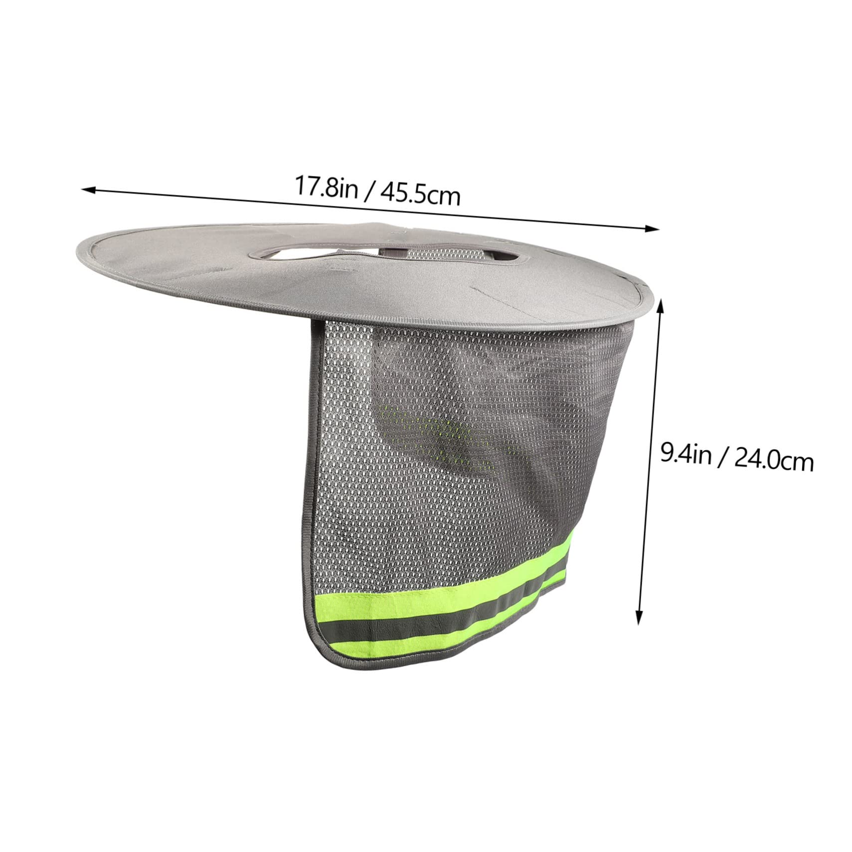 Mobestech 10pièces Casquette De Solaire pour Casque De Visière Réfléchissante Et Écran De Cou Accessoires De Construction