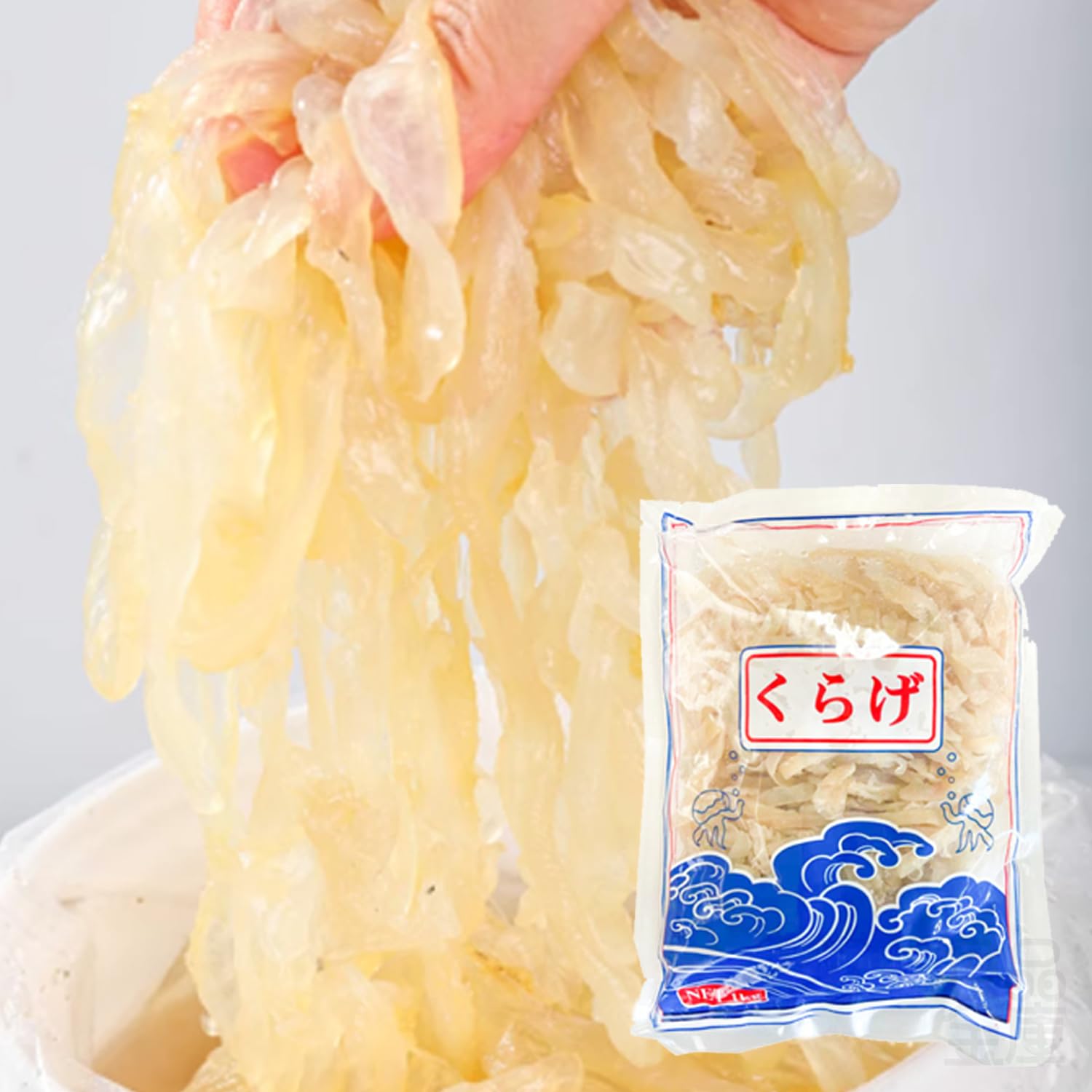 Amazon.co.jp: 食品金庫 クラゲ（刻み）刻み沙クラゲ 1kg 8mmカット