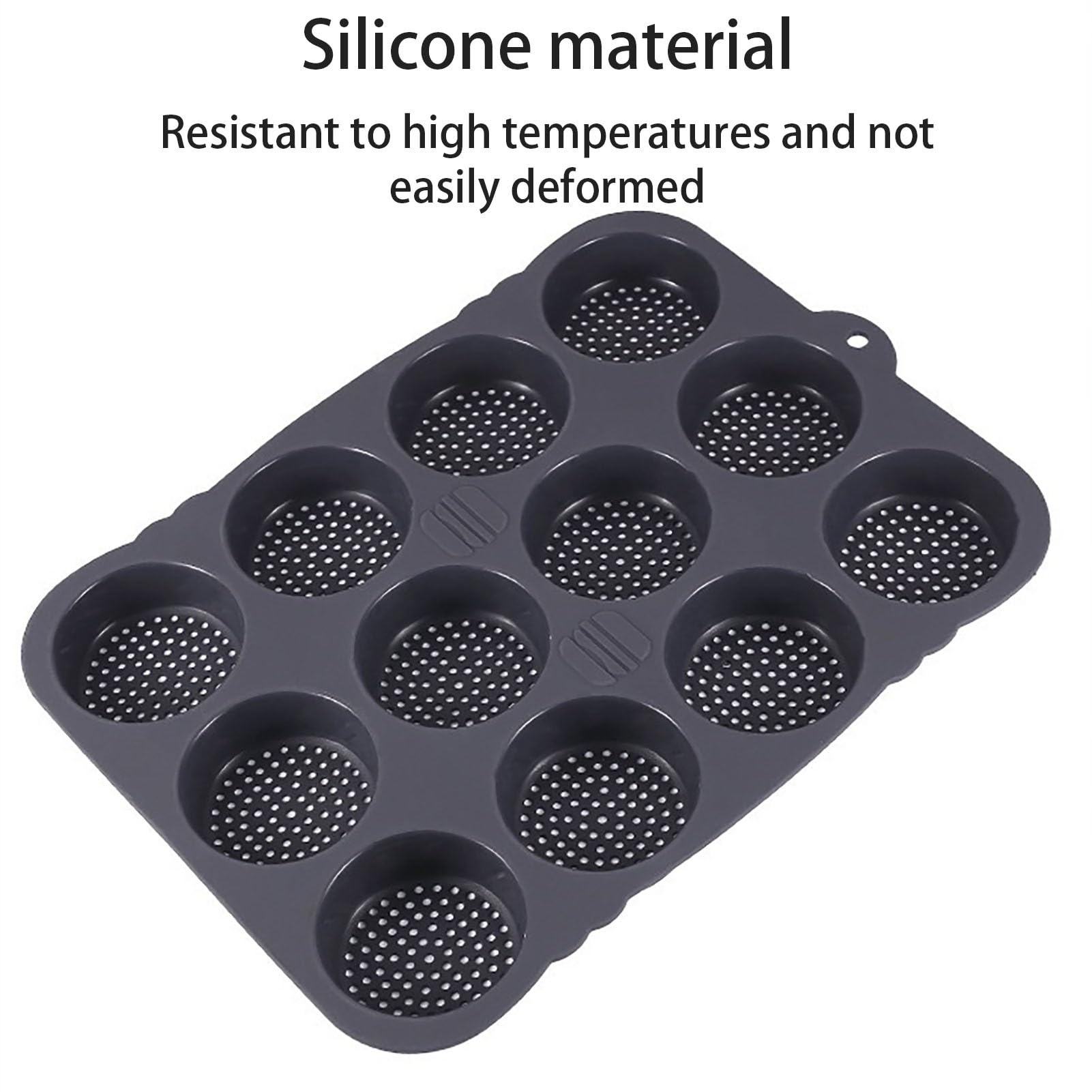 Molde Magdalenas Horno Con Divisores Molde Para Magdalenas Con Fondo Perforado Antiadherente Moldes Magdalenas Silicona De Cocina Para Hornear