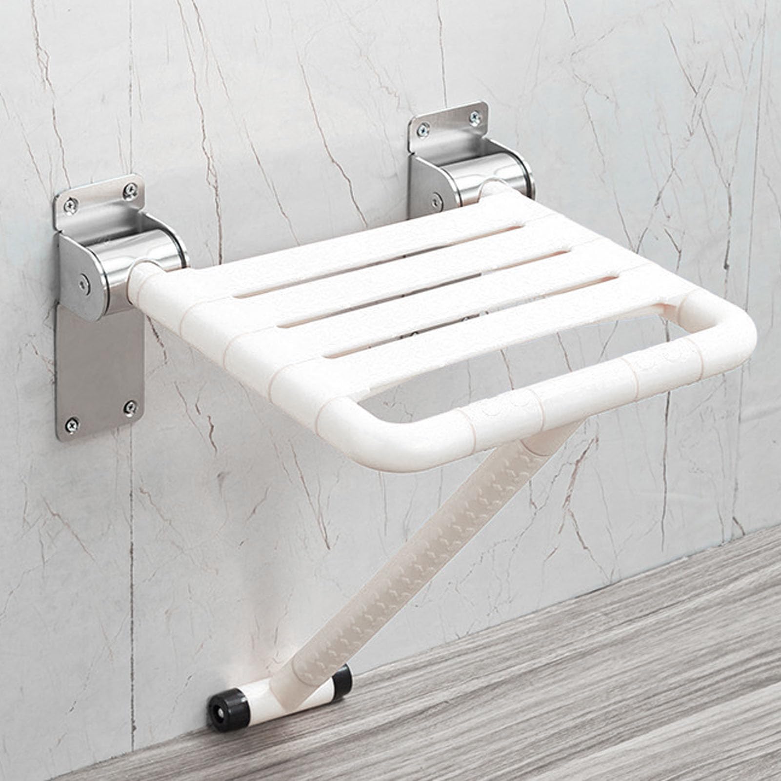 Asiento De Ducha Plegable Montado En La Pared, Banco De Ducha Plegable a Prueba De Agua Dentro De La Ducha Plegable De Baño De Seguridad Taburete De Ducha Silla para Ancianos