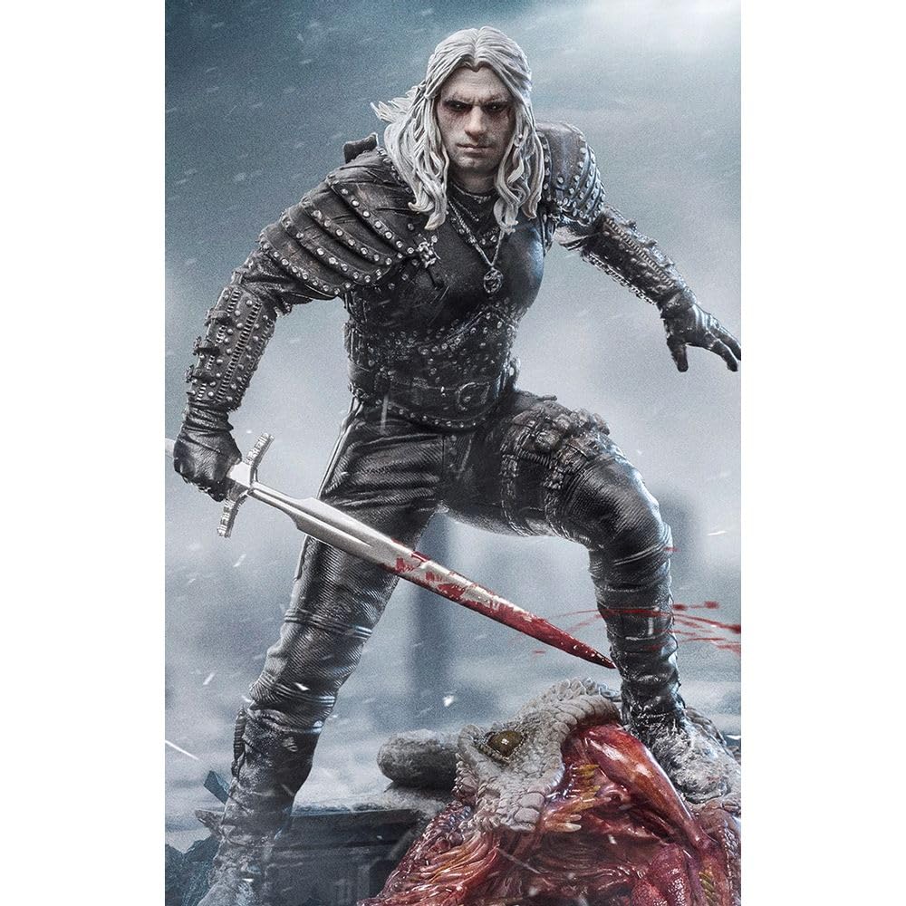 The Witcher statuette 1/10 BDS Art Scale Geralt of Riva 33 cm