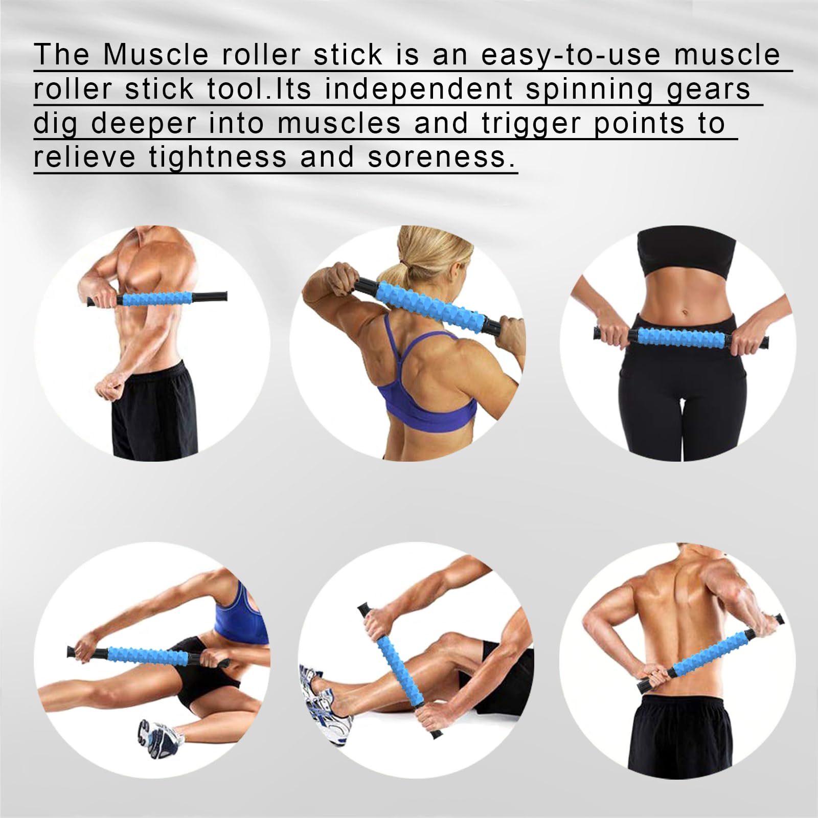 Amazon.com: KEINE MARKE Massage Stick, Manual Muscle Roller